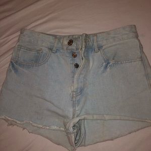denim shorts